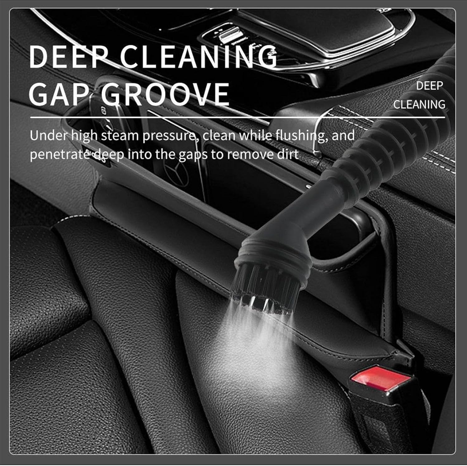 Laytic Steam Cleaner with 9pcs Accessories for Home and Car Cleaning