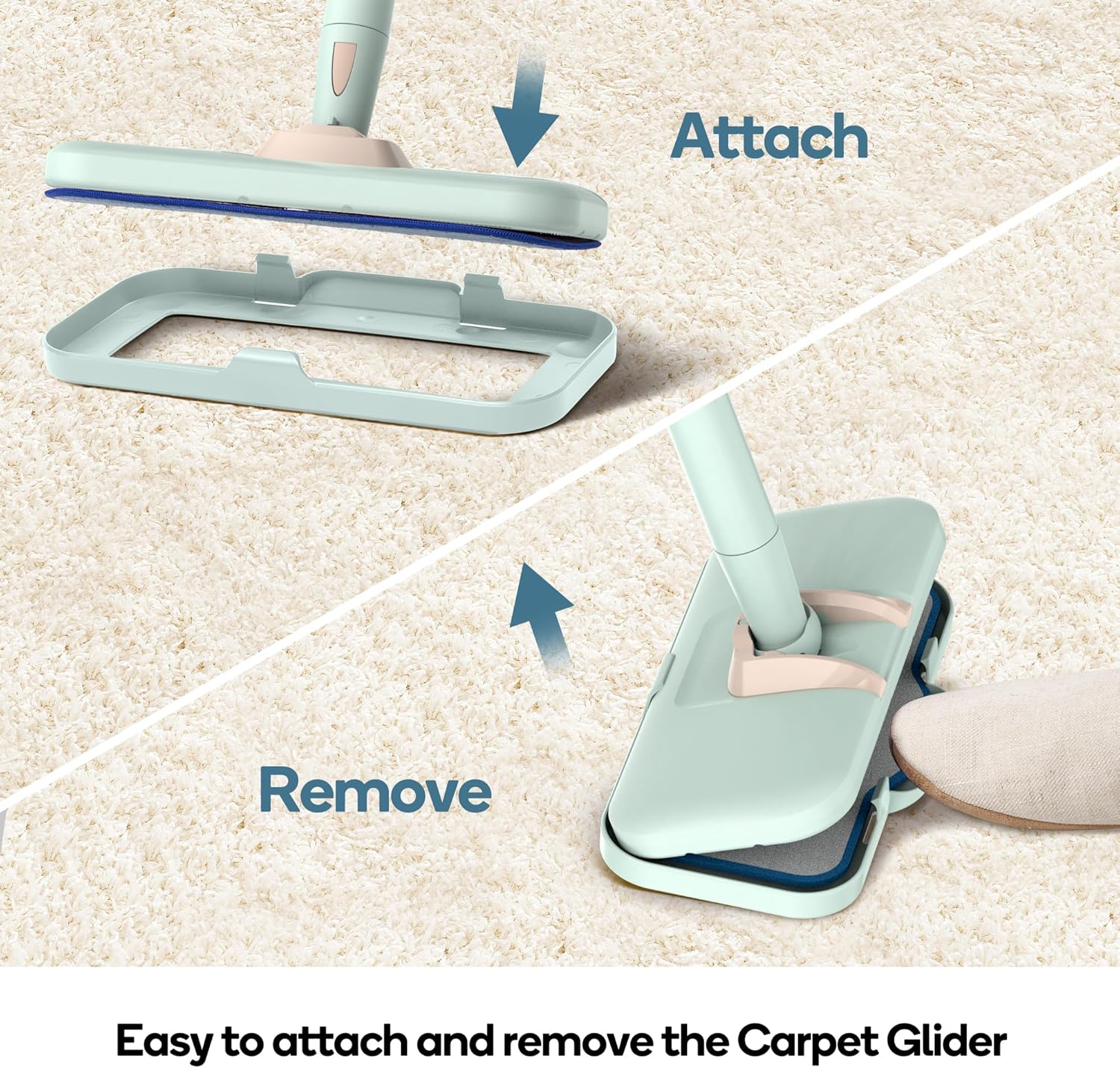 Newbealer Carpet Gilder for NB602N Steam Mop