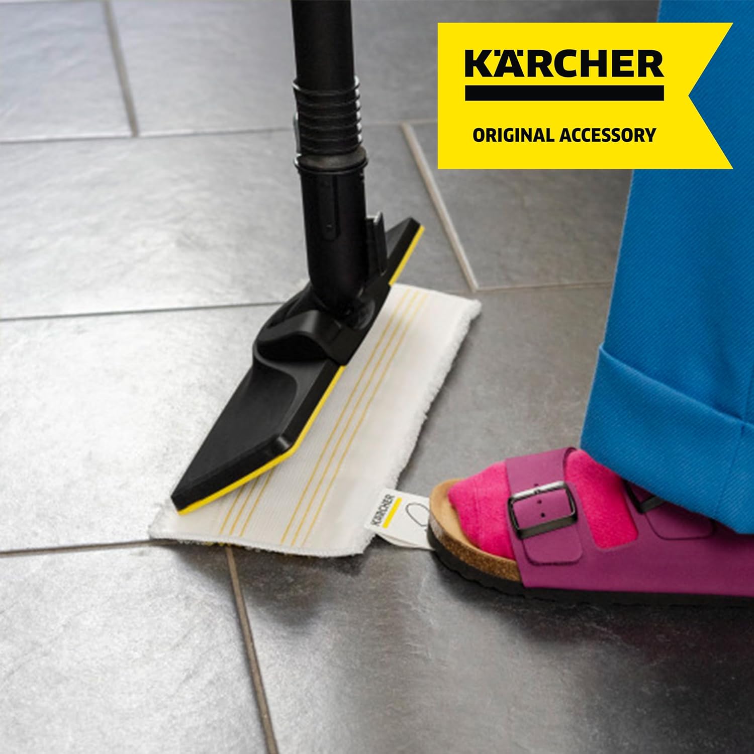 Karcher Steam Cleaner Floor Pads 2 Pack