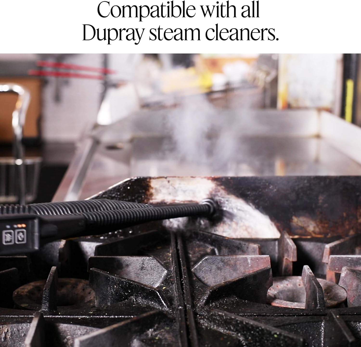Dupray Small Stainless Steel Brushes - Pack of 10 for Steam Cleaners
