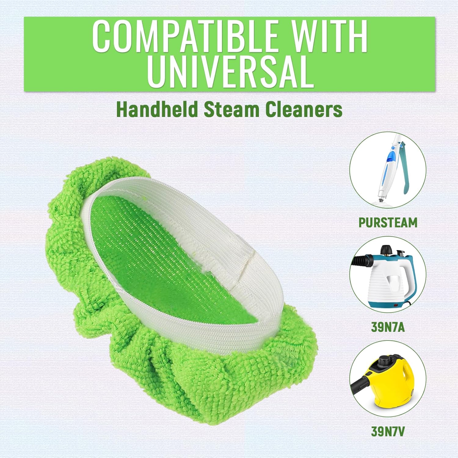 10 Pack Universal Steam Mop Pads Reusable
