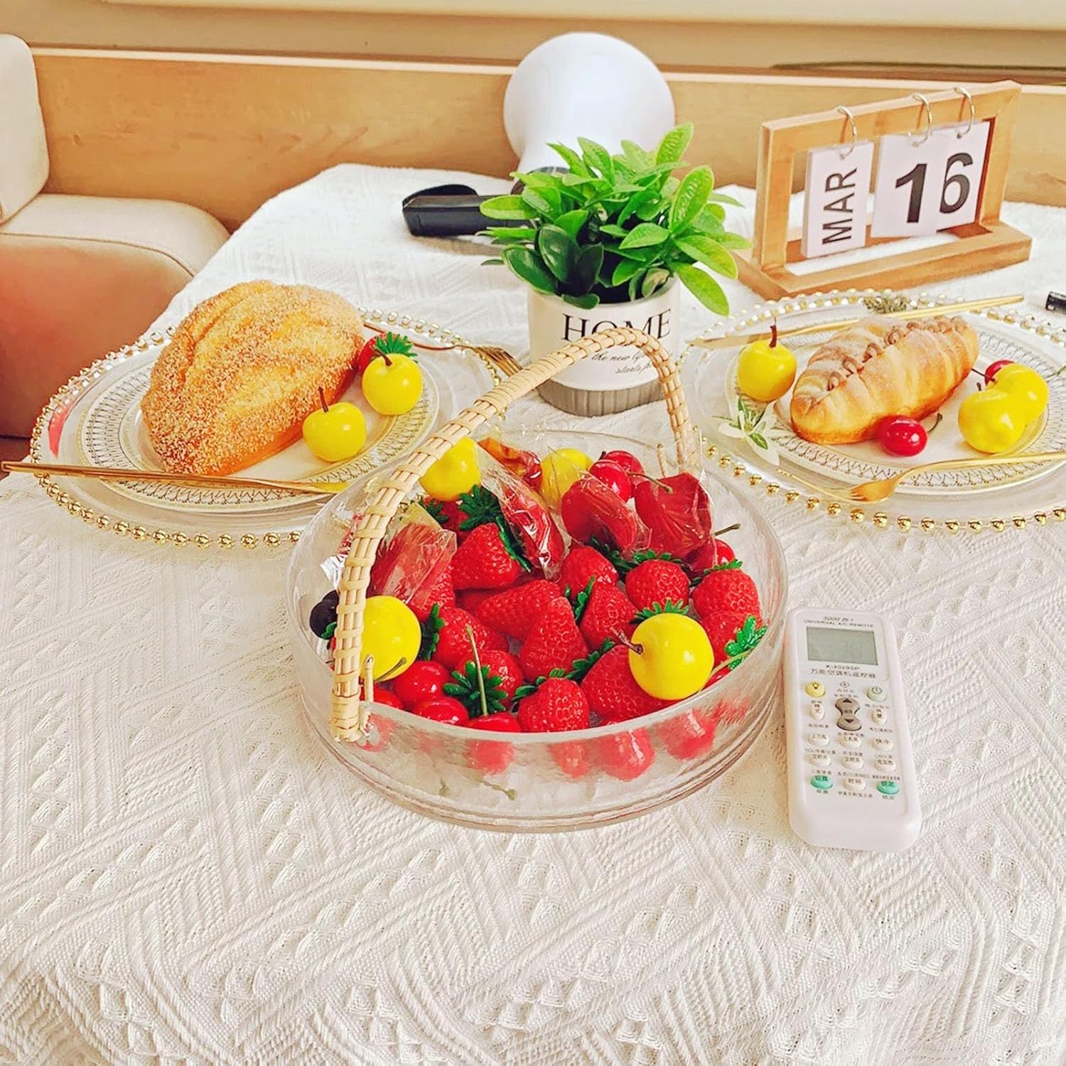 20Pcs Artificial Red Cherries Party Decor