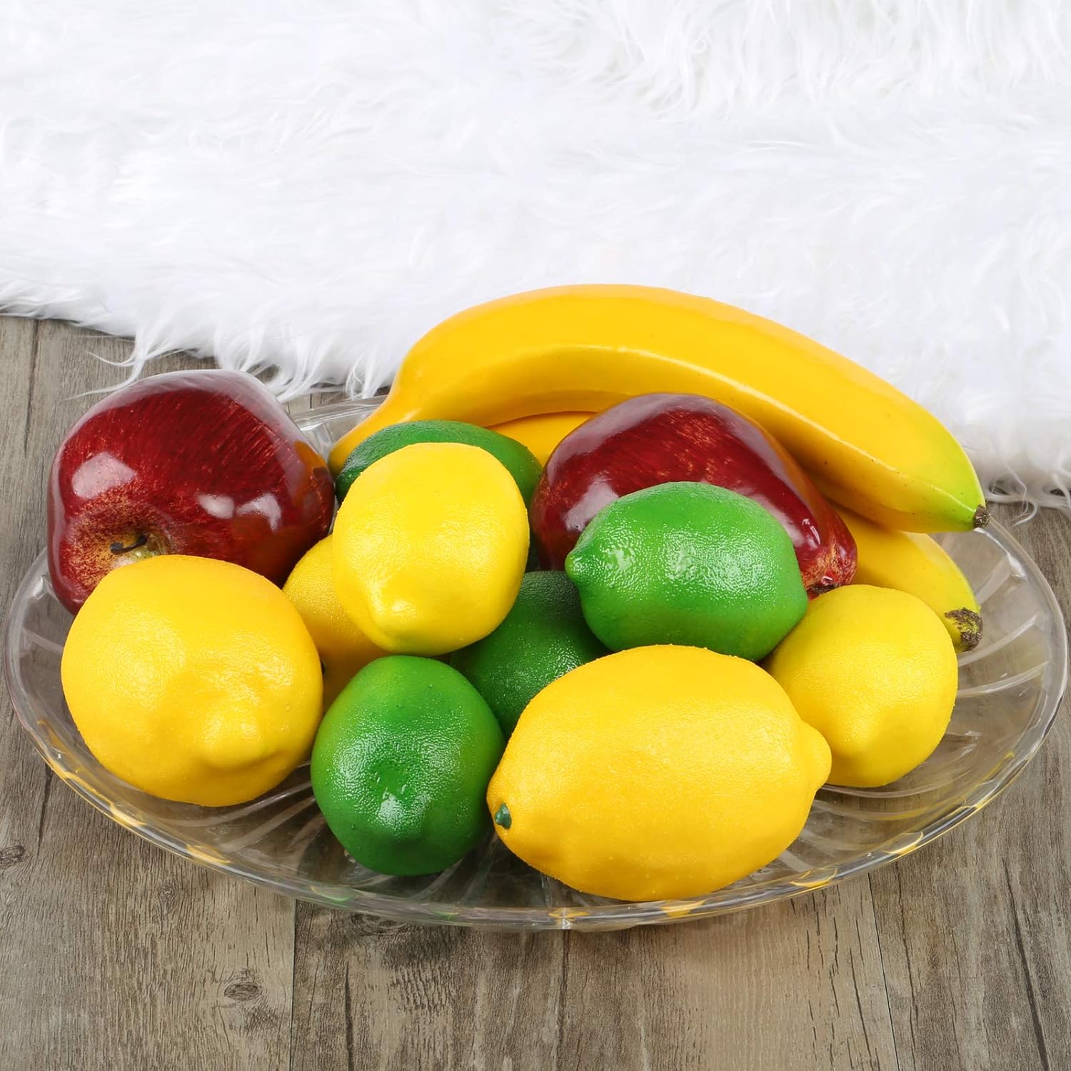 Kesoto 6pcs Artificial Red Apples Decor
