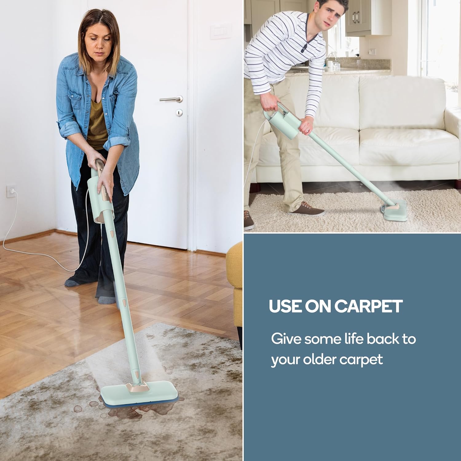 Newbealer Carpet Gilder for NB602N Steam Mop