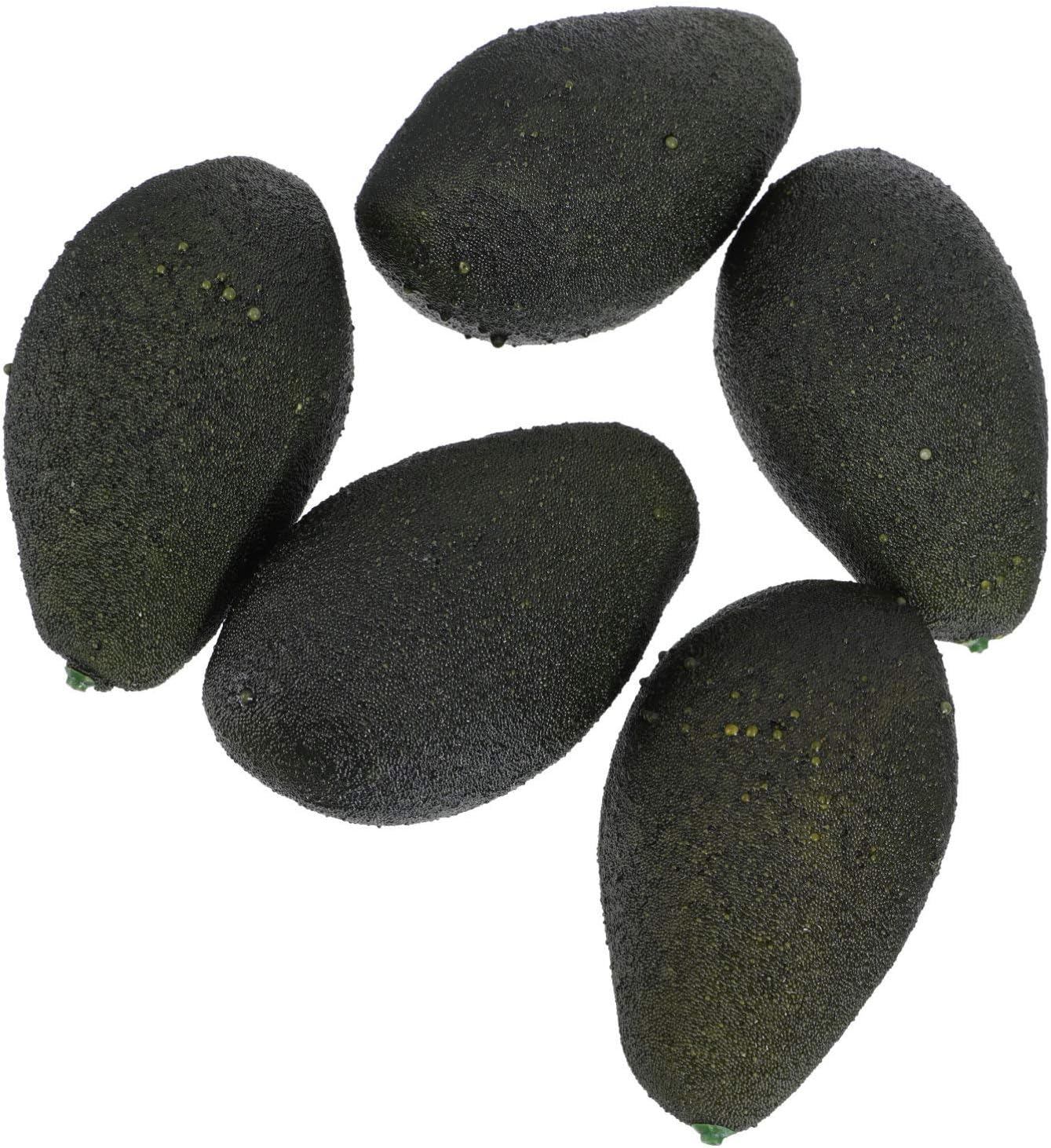 Hemoton 5pcs Realistic Artificial Avocado Decorations