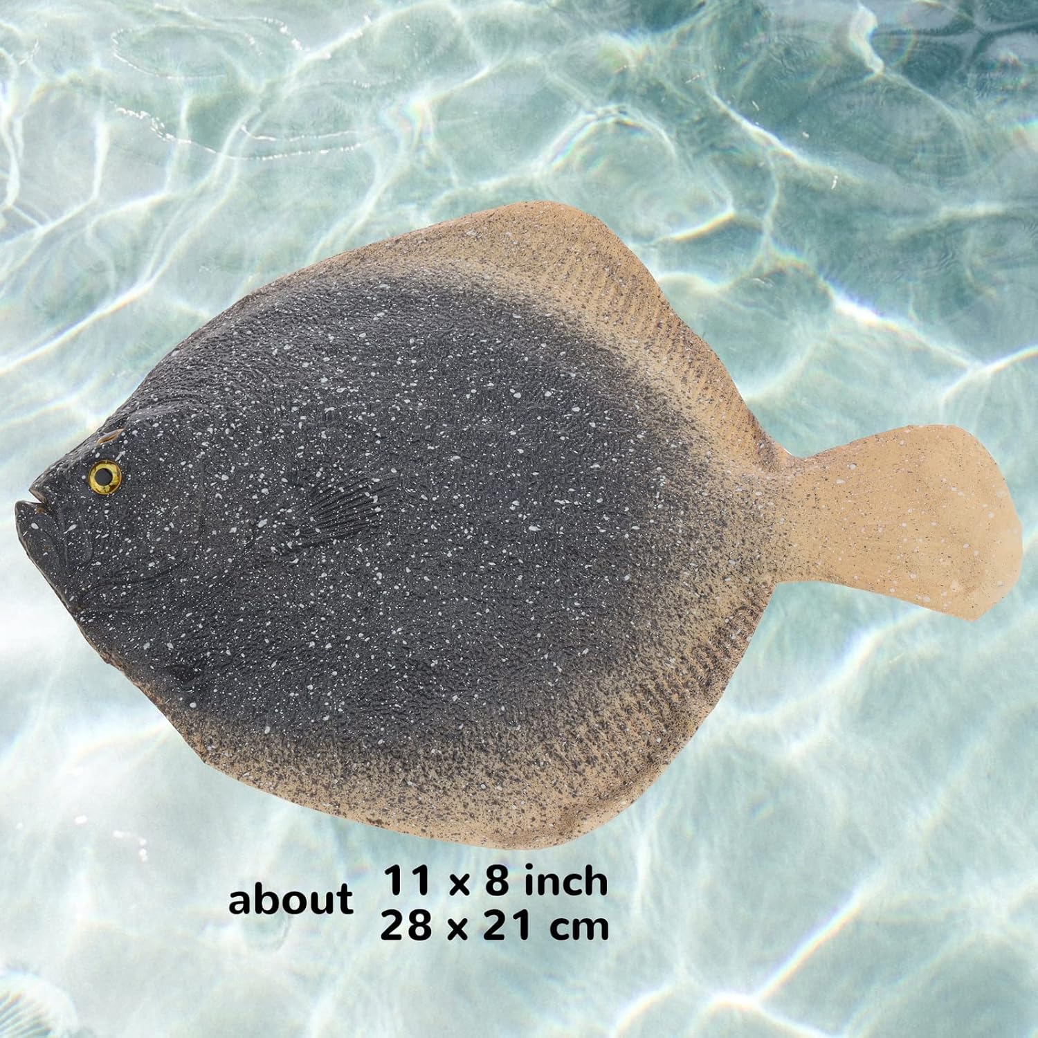 Woration 118 Inch Artificial Fish Decor Model