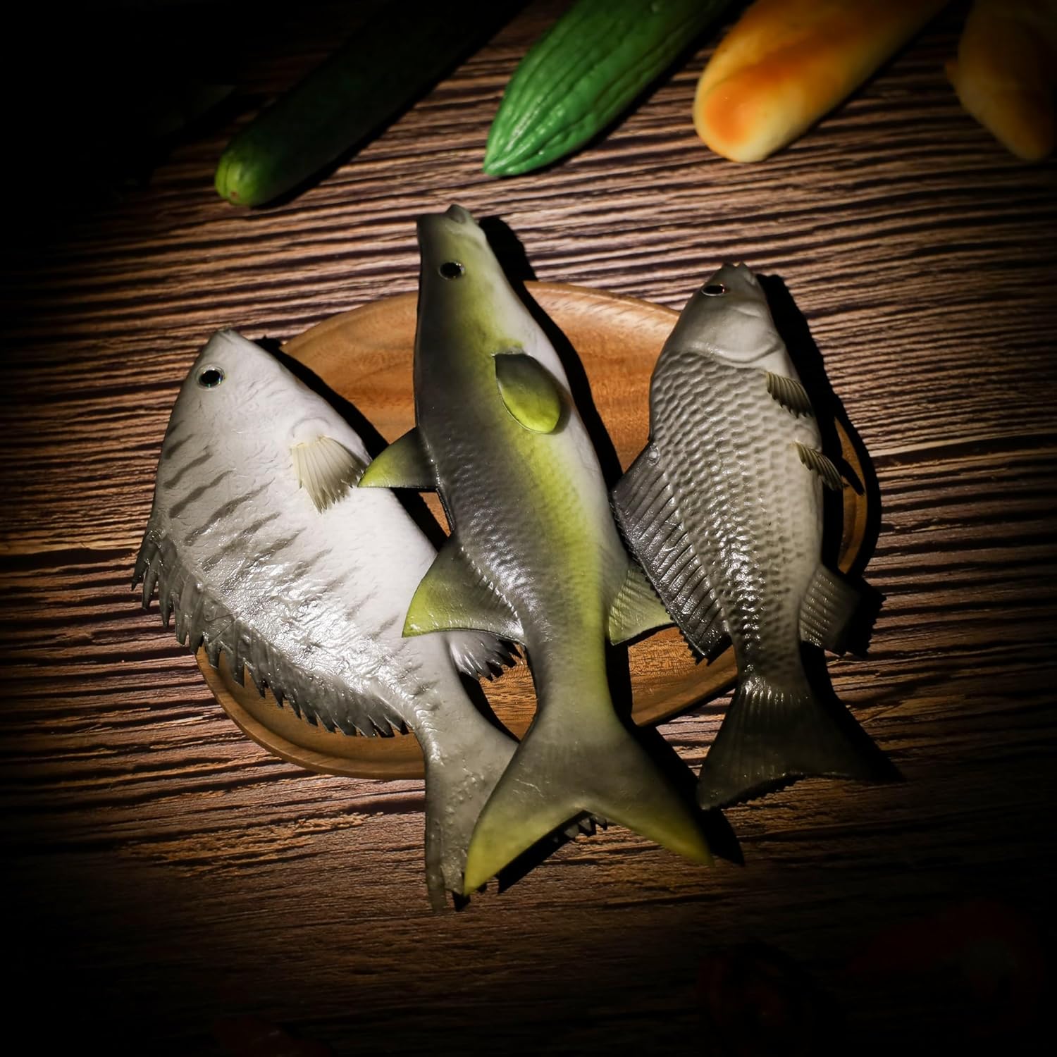 Gresorth 3 Pack Artificial Fish Decoration