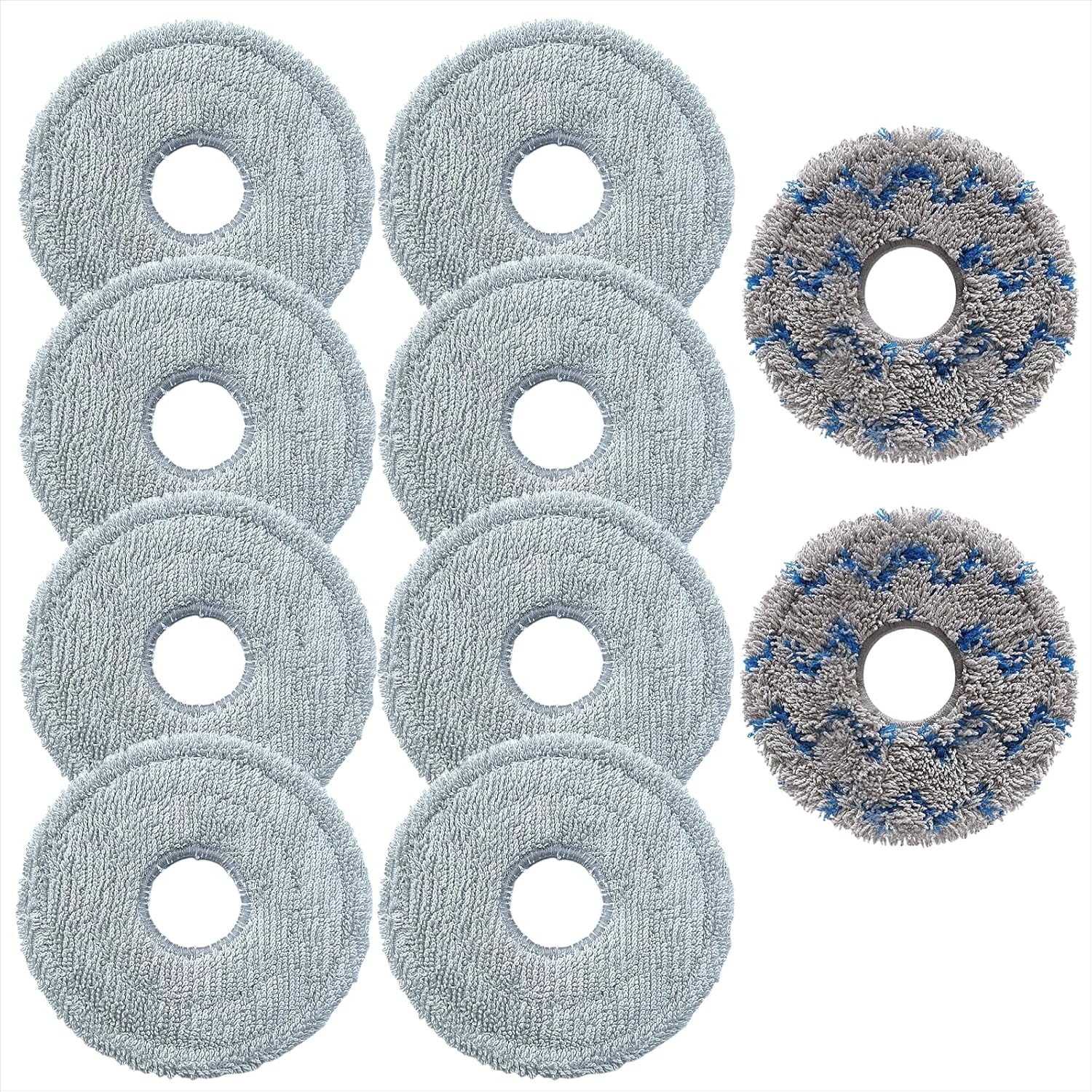 10 Pack Mop Pads Replacement for Dreame Robot Vacuums