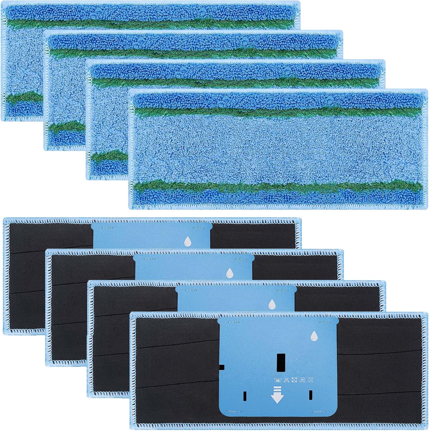 Extolife 8 Pack M6 Mopping Pads for iRobot Braava Jet m6