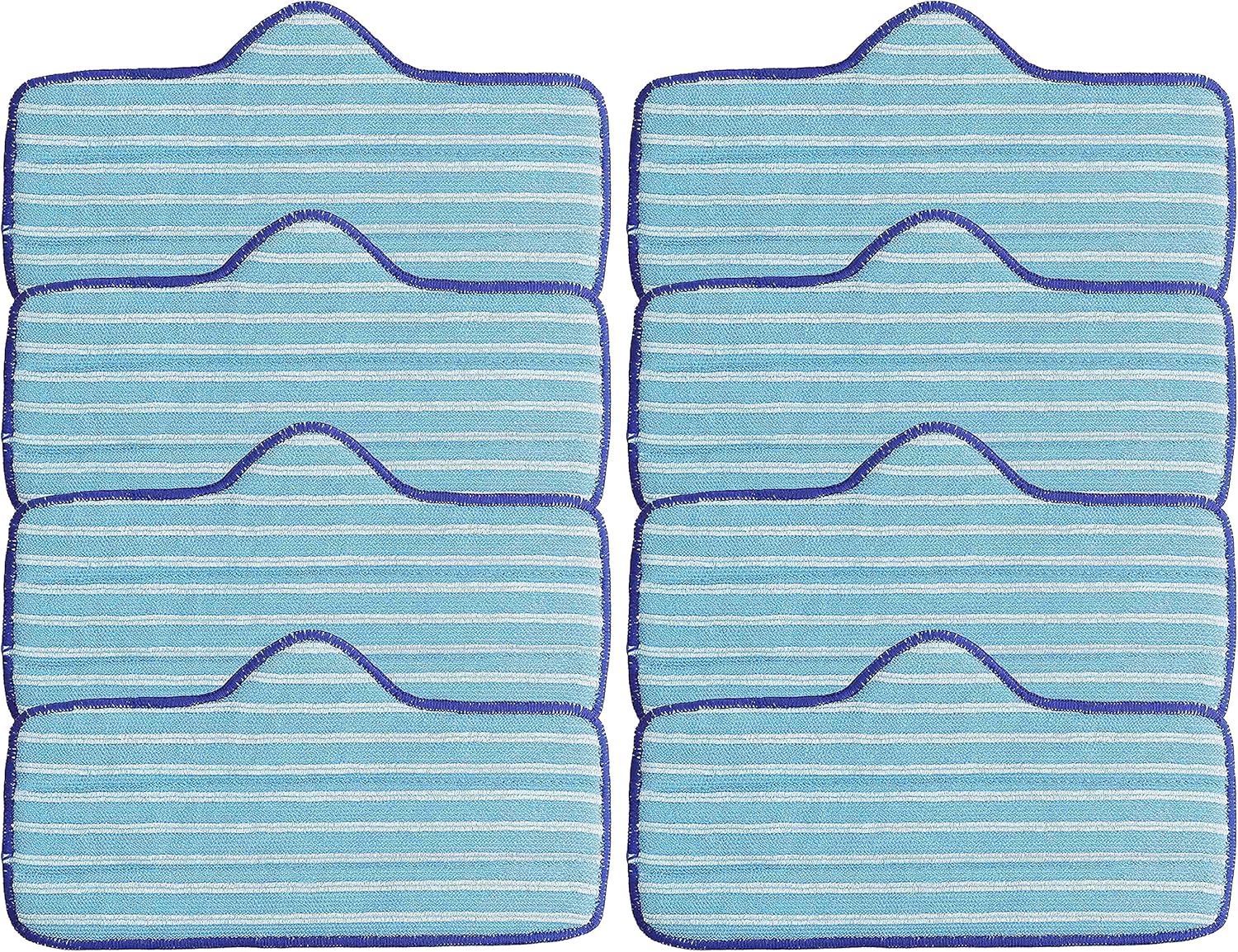 BlueStars Microfiber Mop Pad for Dupray Neat Steam Cleaner - Pack of 8