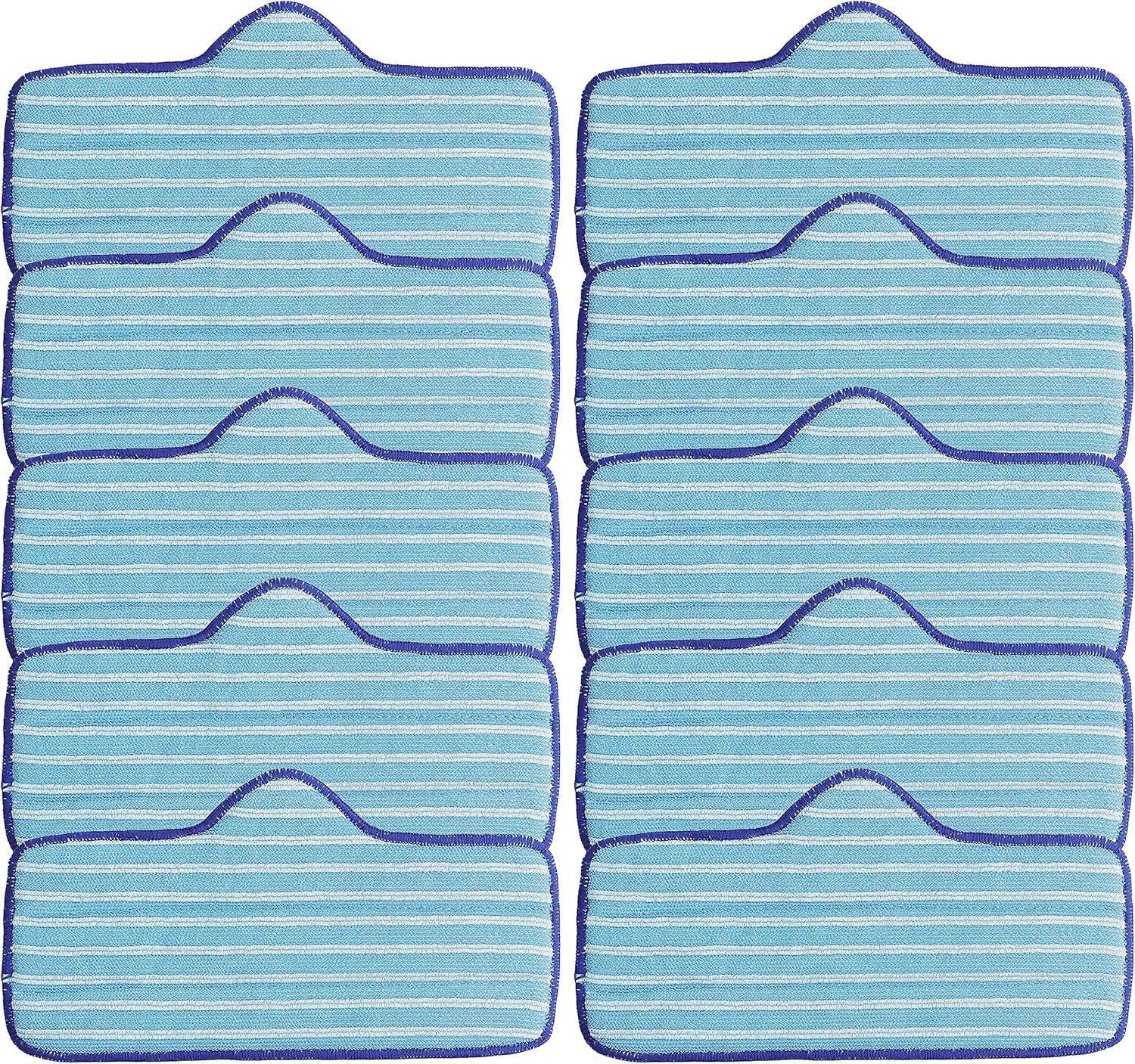 BlueStars 10 Pack Microfiber Mop Pads for Dupray Neat Steam Cleaner